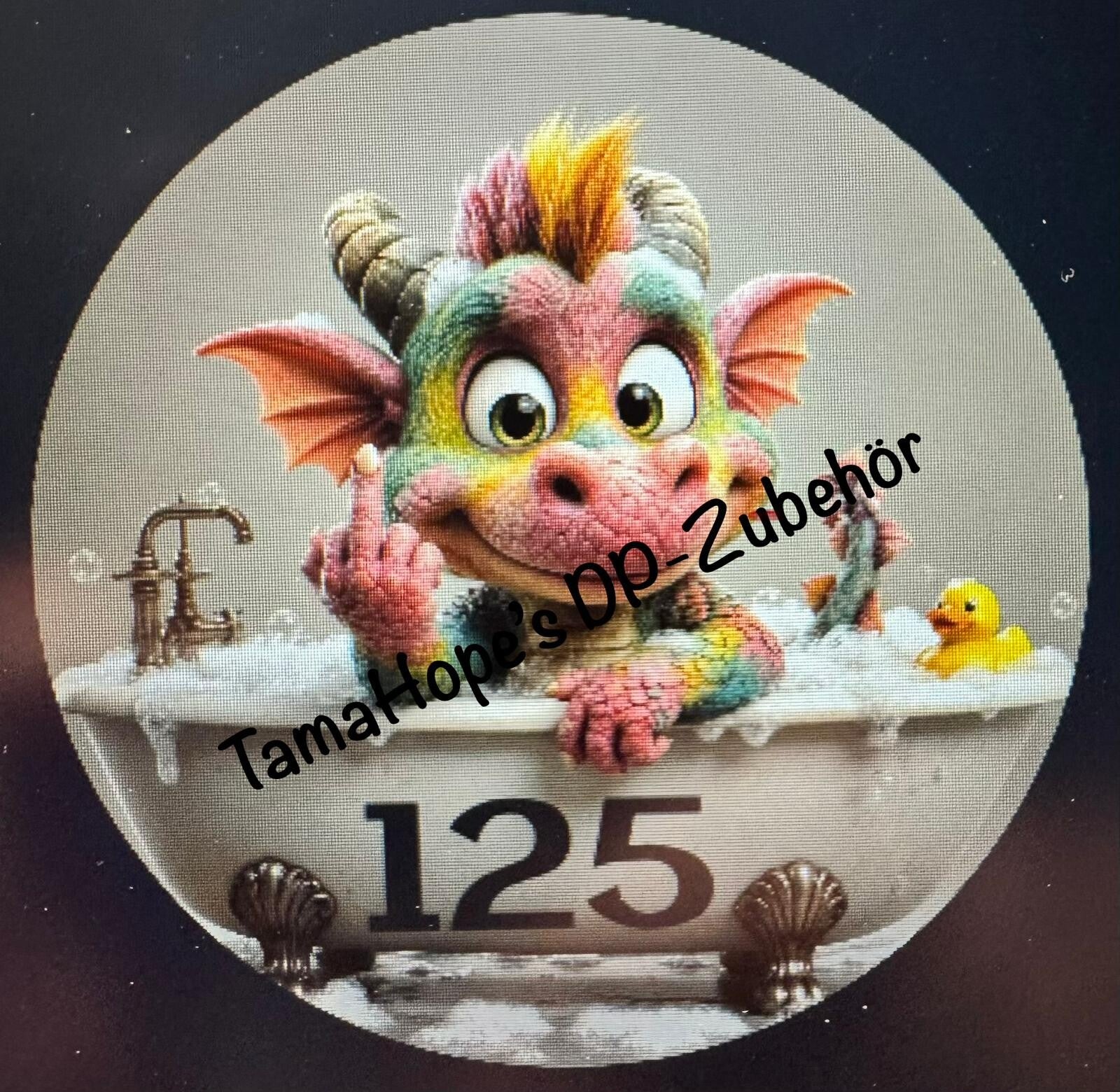Diamond Painting Dosensticker