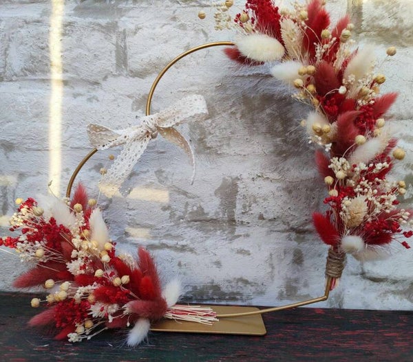 Liggend hart goud/zwart/wit-25cm of 30cm - kies je uitvoering