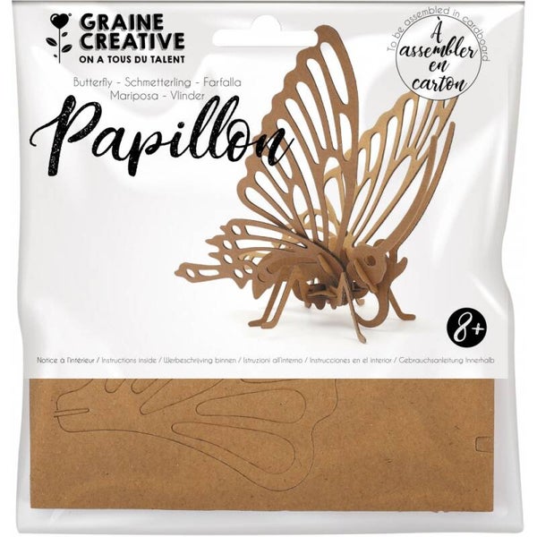 Vlinder karton 3D