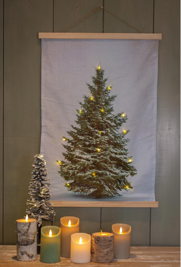 Fluwelen doek kerstboom