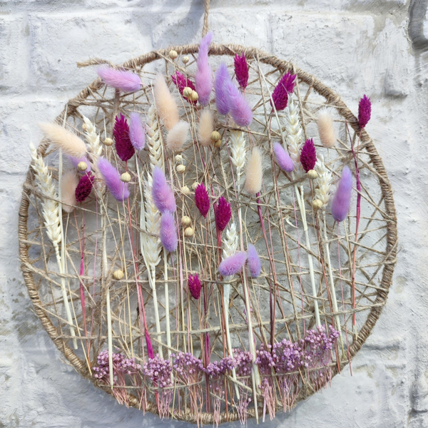 Workshop moederdag jute web 30cm- 13/05