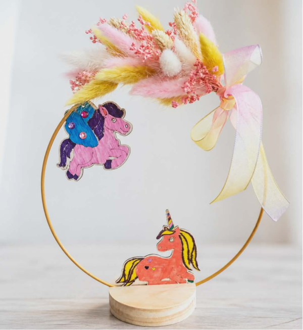 Unicorn Flower Hoop Workshop - Woe 1 juli