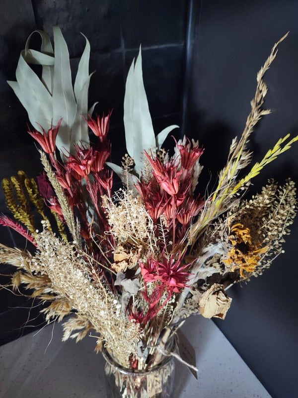 Naturel red- Droogboeket zonder vaas