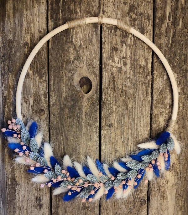 Workshop droogbloemenkrans in ratan 30cm 19/05