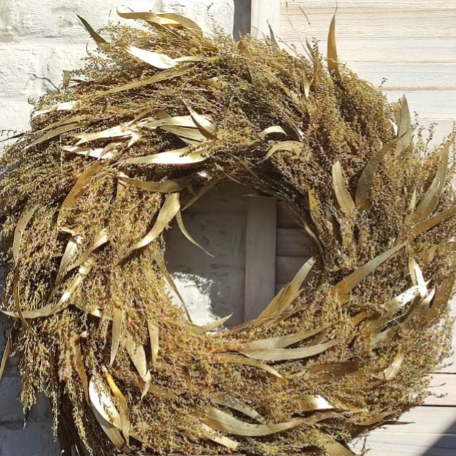 Gouden krans - XL - 65cm