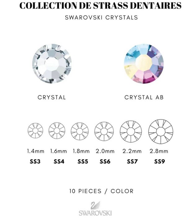 Collection strass Swarovski
