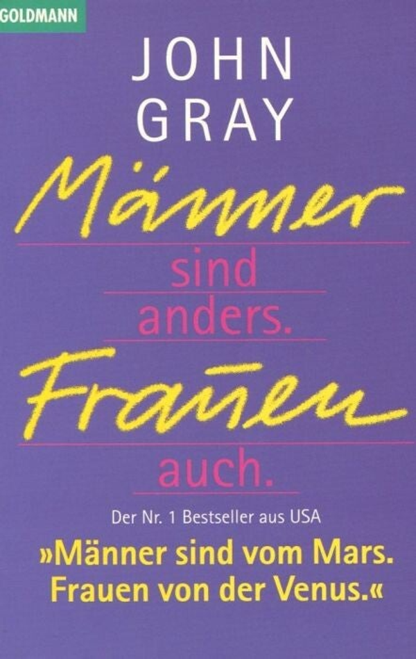 Männer sind anders. Frauen auch.