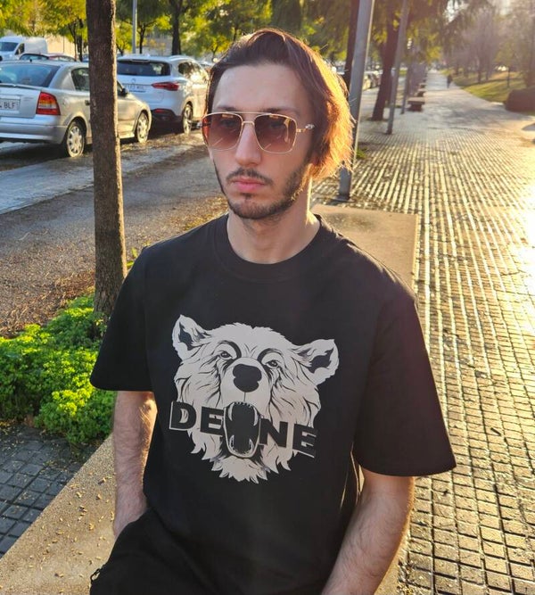 COTTON T-SHIRT OVERSIZED "ONE DAY OR DAY ONE"
