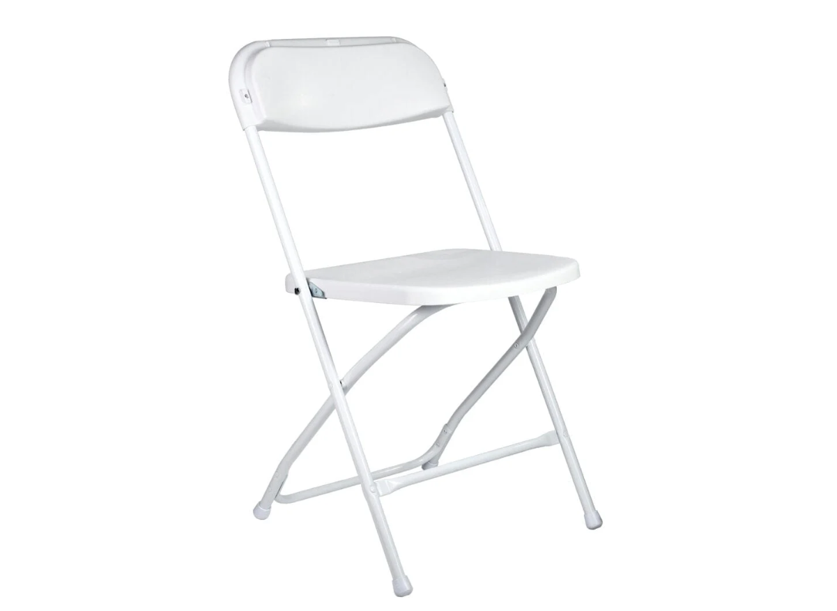 White Plastic Folding Chairs