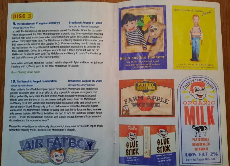 The Middleman, Blake's 7, Babylon 5, Star Trek, Stargate, Battlestar Galactica, The Expanse, The Orville,  Dark Matter, Doctor Who, Torchwood