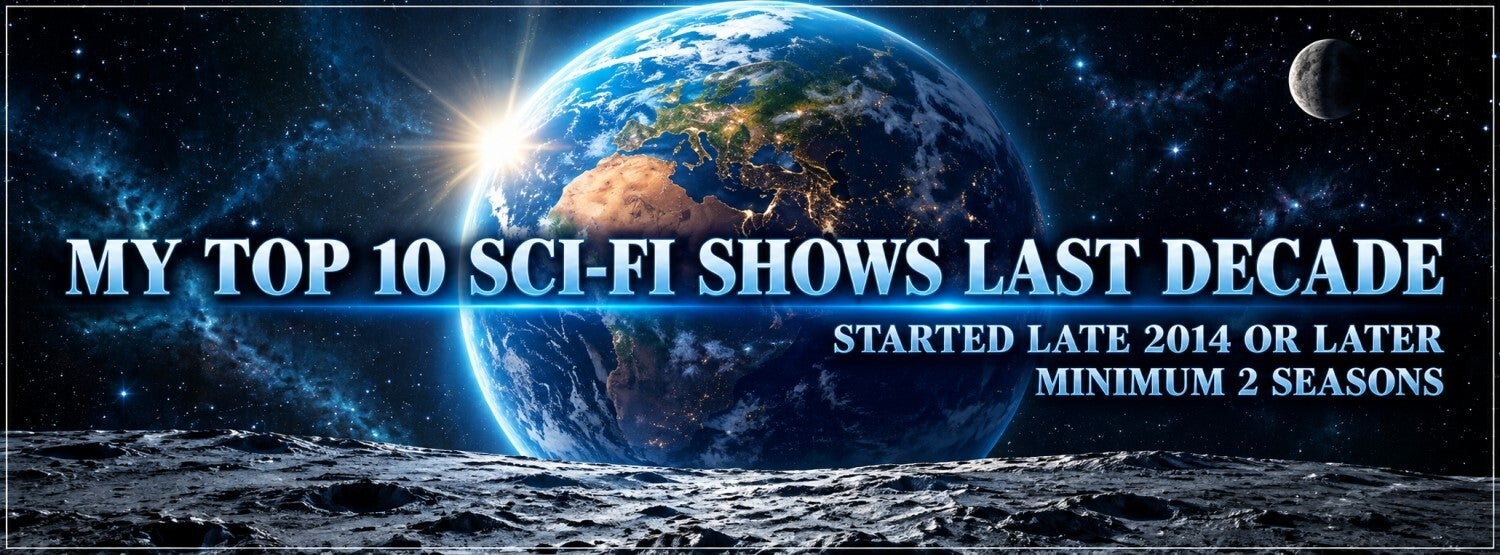sci-fi TV shows - Expanse, Dark Matter, The Orville, Timeless, 12 Monkeys