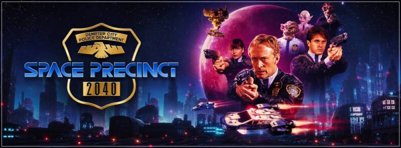 Space Precint, Space: 1999, Star Trek, Babylon 5, Star Wars, The Expanse, Dark Matter, Doctor Who, Stargate, The X-Files, Space: Above and Beyond, The Orville, Continuum