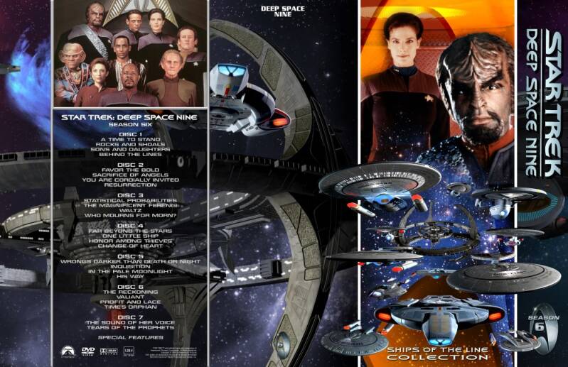 Star Trek: DS9, Babylon 5, Stargate SG-1, Stargate Atlantis, Stargate Universe, Star Wars, SeaQuest, Dark Matter, Dr. Who, The Expanse