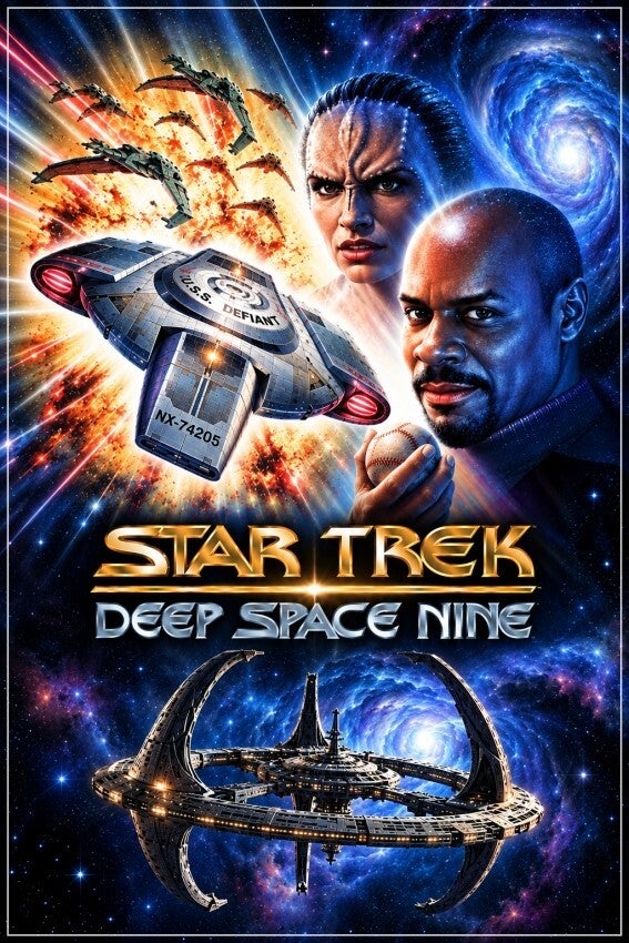 Star Trek: DS9, Babylon 5, Stargate SG-1, Stargate Atlantis, Stargate Universe, Star Wars, SeaQuest, Dark Matter, Dr. Who, The Expanse