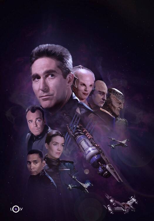 Babylon 5, sci-fi, space ships, time-travel