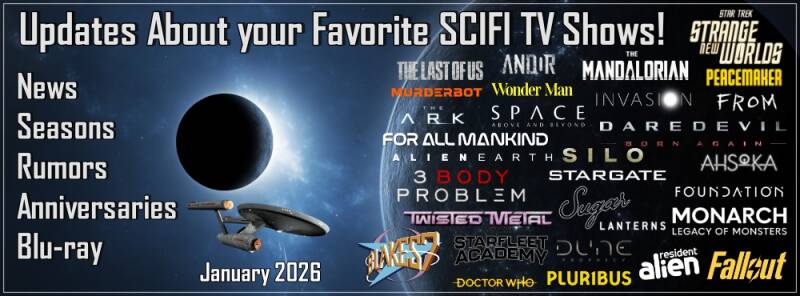 Updates about your favorite sci-fi tv shows