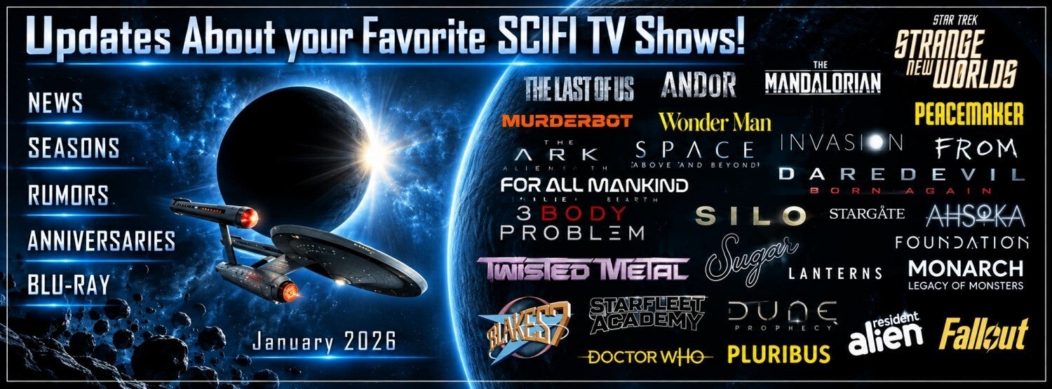 Updates about your favorite sci-fi tv shows
