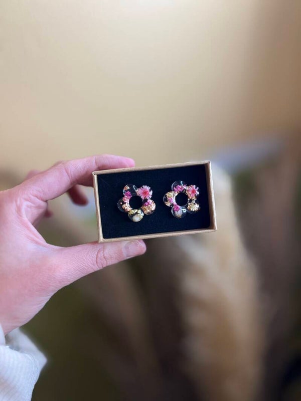 Boucles d'oreilles interchangeable