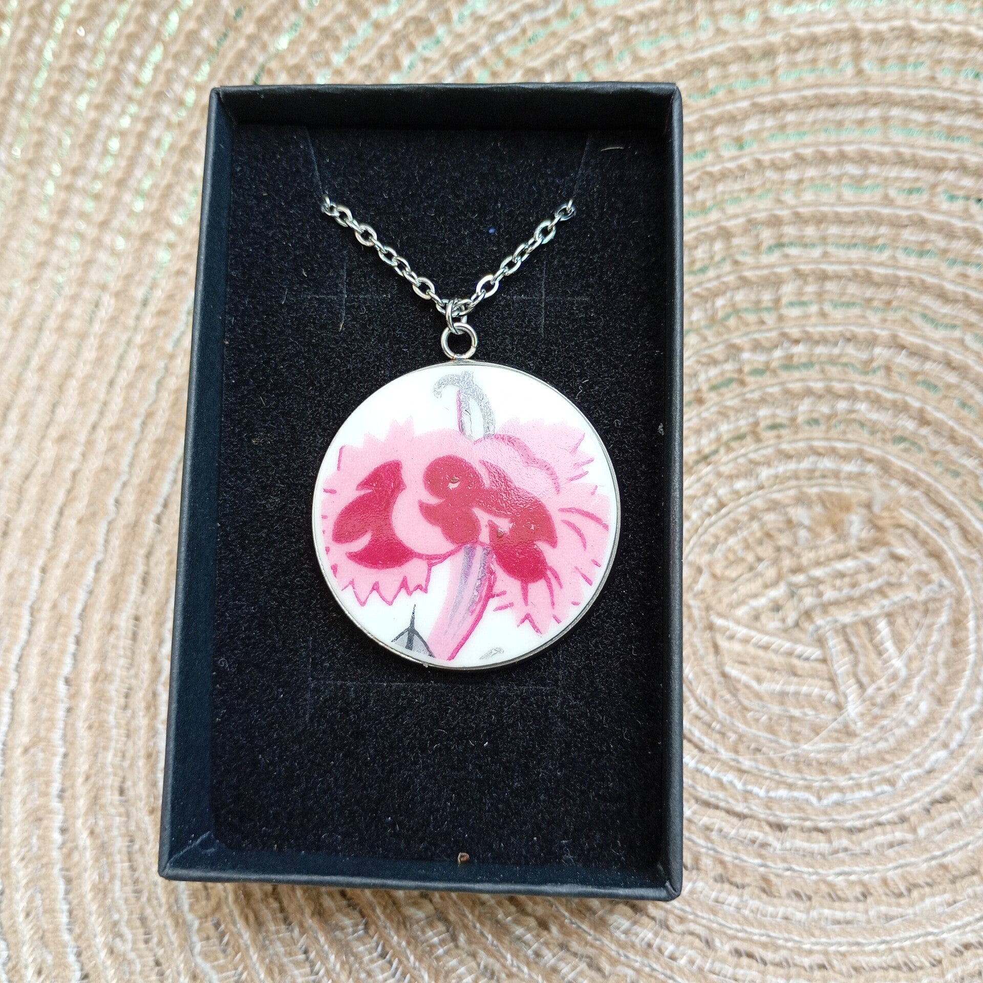 Collier – Fleur Écarlate