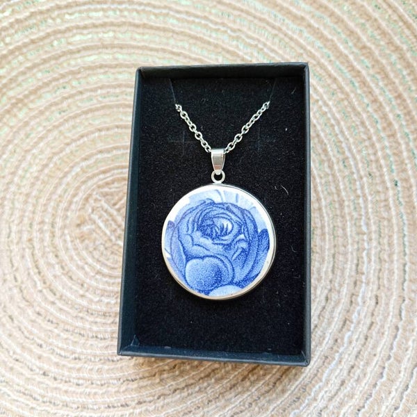 Collier Bleu Royal
