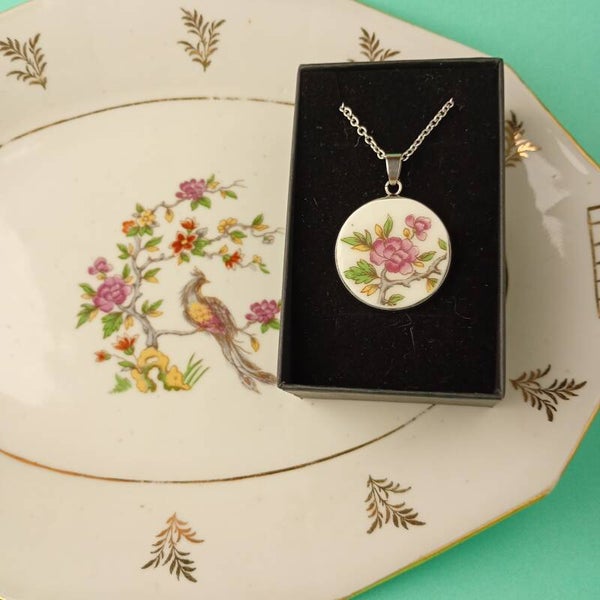 pendentif douceur floral