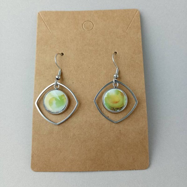 Boucles d'oreilles "Éclats de Vigne"