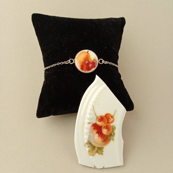 bracelet poire et groseilles