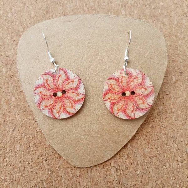 Boucles d'oreilles boutons