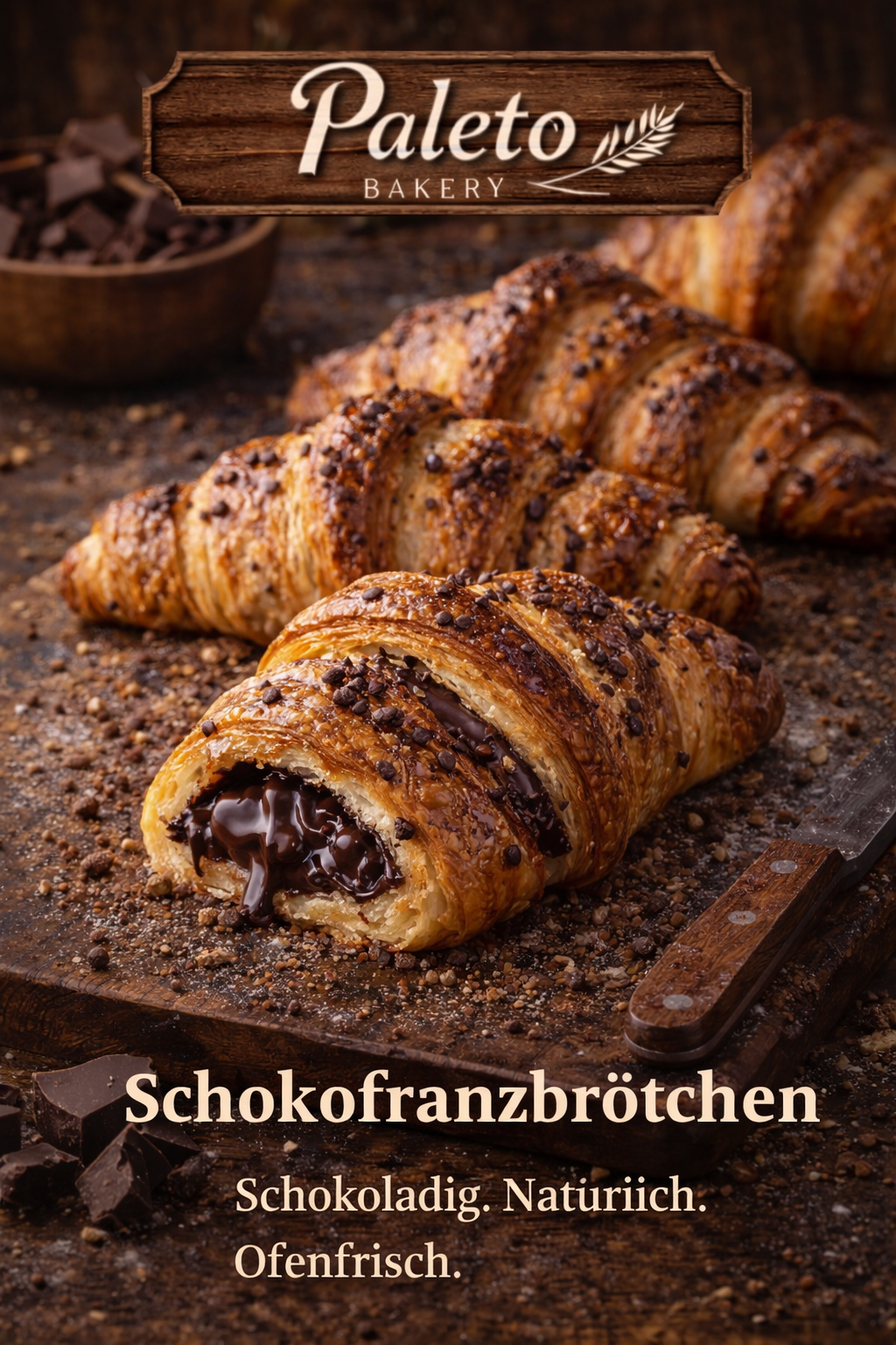 Paleto Bakery – Schokofranzbrötchen