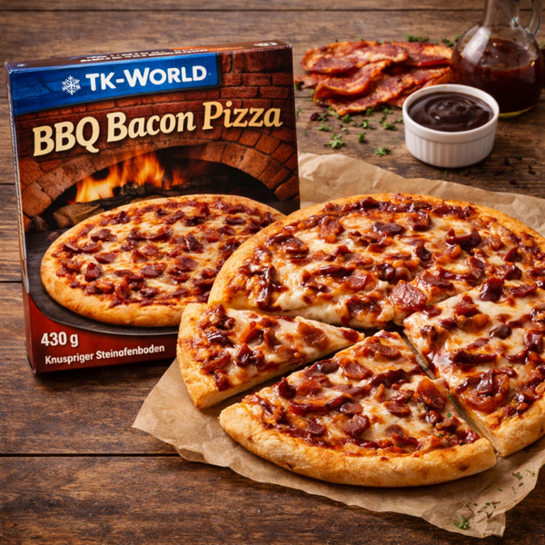 TK-World BBQ Bacon Pizza