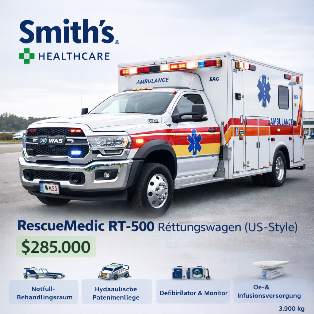 Smith’s Healthcare RescueMedic RT-500 Rettungswagen