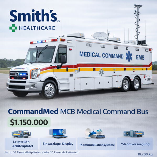 Smith’s Healthcare CommandMed MCB Medical Command Bus