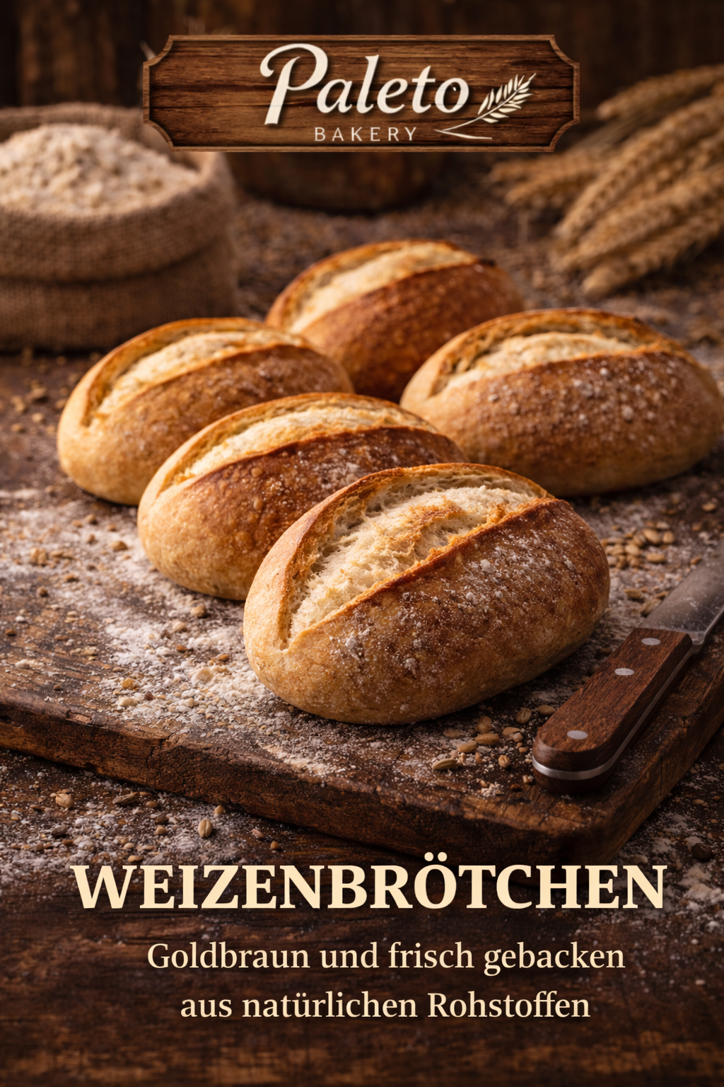 Paleto Bakery - Weizenbrötchen