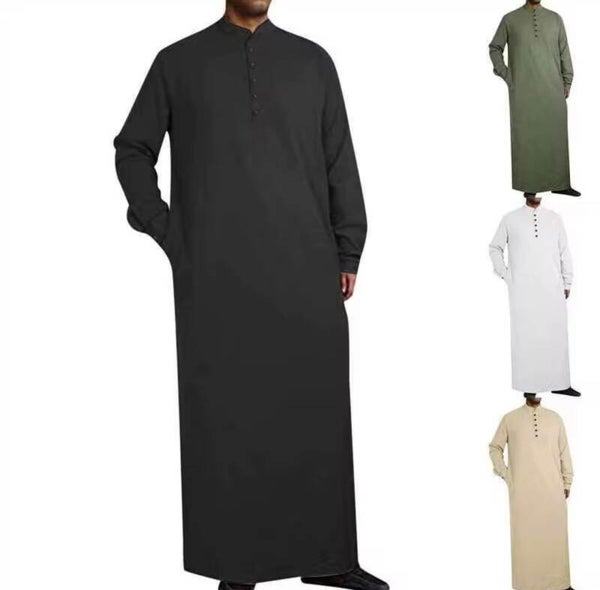 Standing Collar Qatar Muslim (Thobe)
