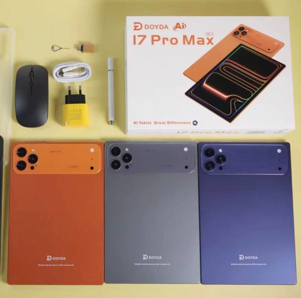 New Pad 17ProMax Cross-border 10.1inch Tablet Computer MTK Quad Core 512GB Storage 4G Network