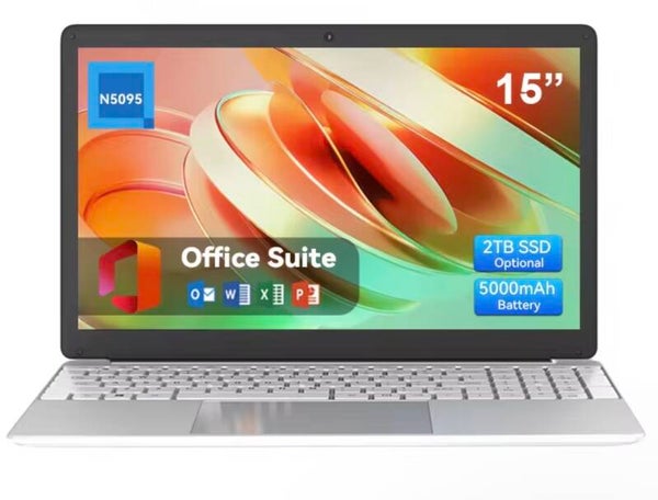 High Quality OEM 15.6 Inch Laptop N5095 New Arrival 16GB RAM Celeron N5095 Education Laptops For Students