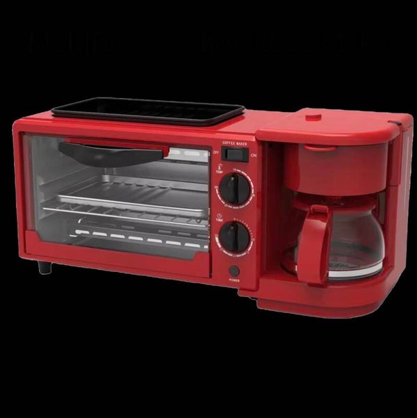 3 in 1 Breakfast Maker With Non Stick Pan Electric Cooker Multifunctional Breakfast Machine
