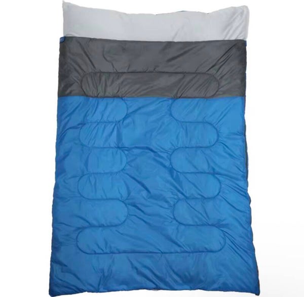 Double Camping and Outdoor Compact Cotton Big Pack Sleeping Bag 3 Season