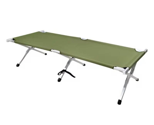 Factory Direct Portable Single Folding Cot Simple Design for  Disaster Relief and Outdoor Camping Foldable Emergency Storage