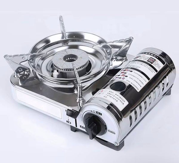 Multi Fuel  Portable Camping Gas Stove Stainless Steel Burner for Outdoor Hiking Backpacking Cooking