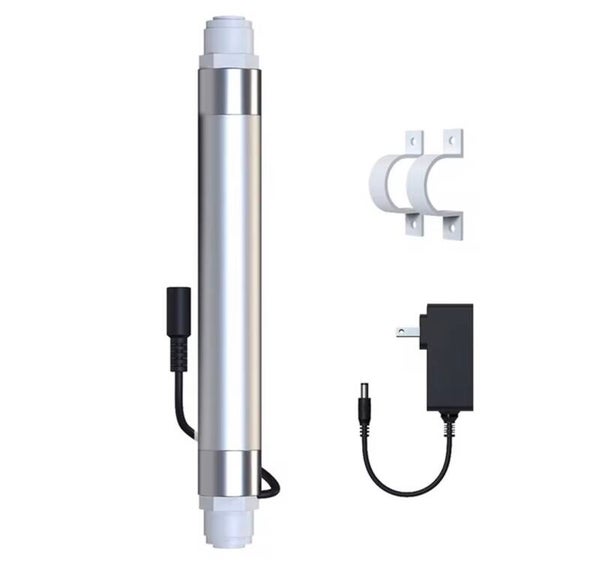Deep UV Wave C LED Water Purifier 12v DC 15-30L/min High Flow keeps Water Taste and Color Long Lifespan Certified