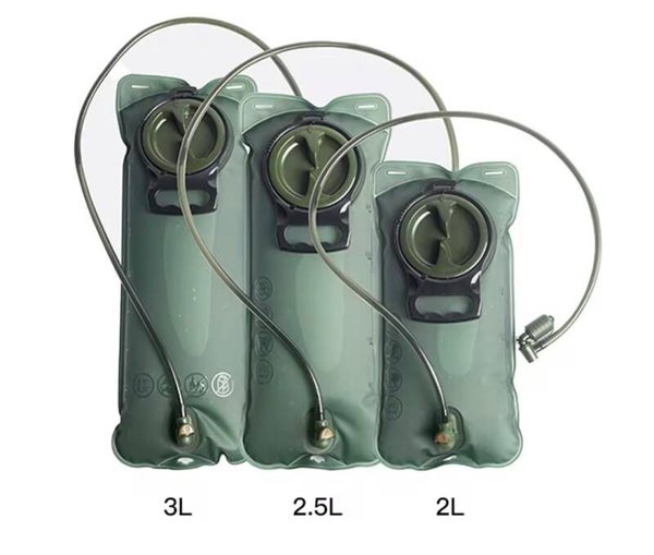 GAFGreen 2L/2.5L/3L TPU Hydration bladder bag for Hiking, Camping & Travel