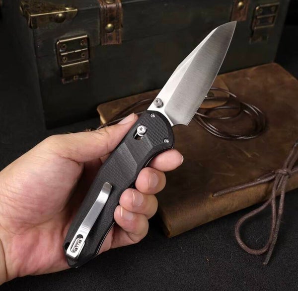 D2 Steel G10 Handle Folding Pocket Knife EDC Tool for Bulk Order Outdoor Camping Knife Outdoor Survival Knives