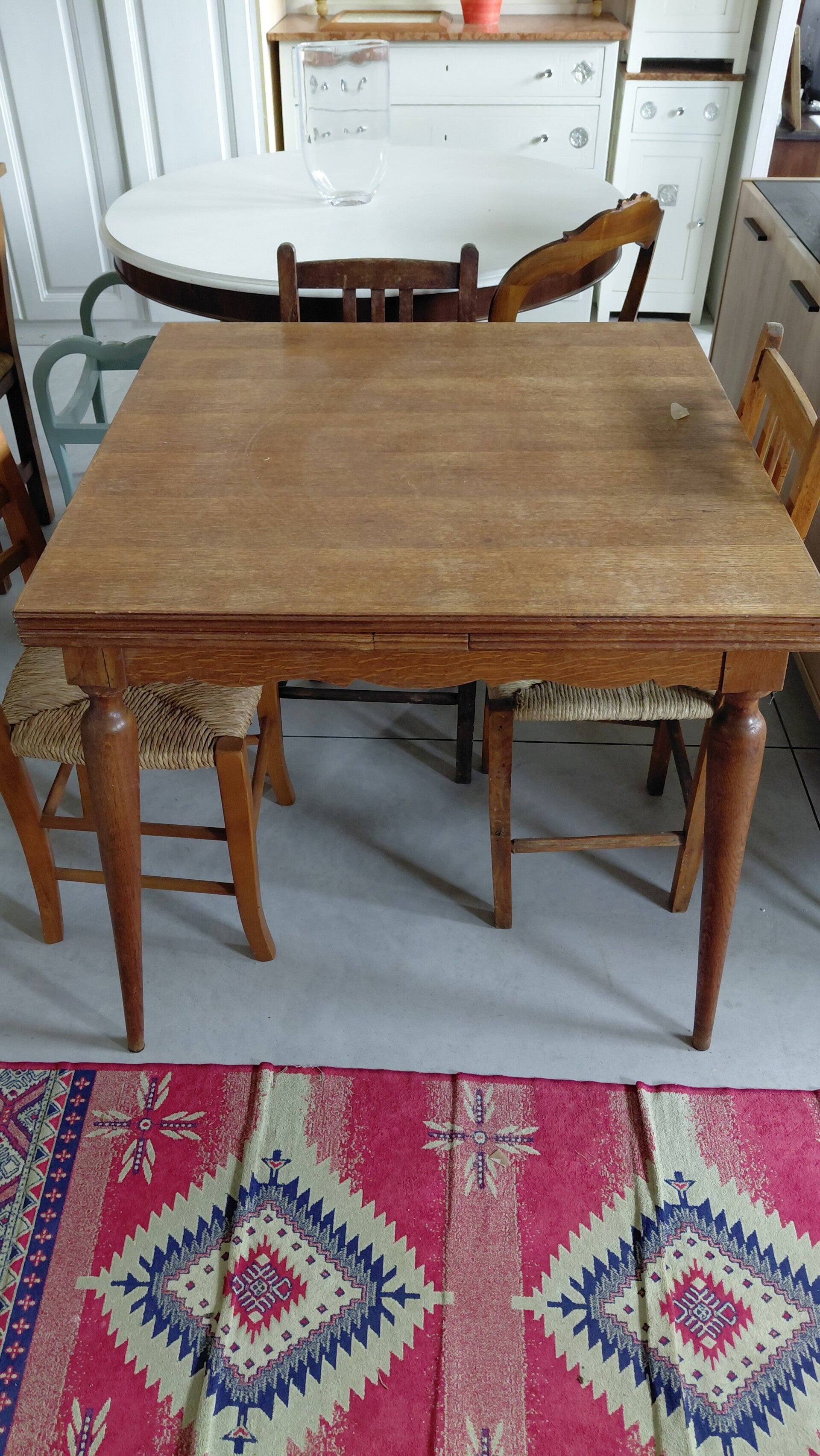 Tavolo legno quadrato allungabile