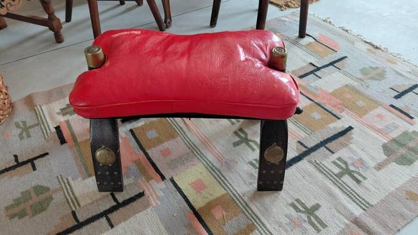 Sgabello marocchino camel