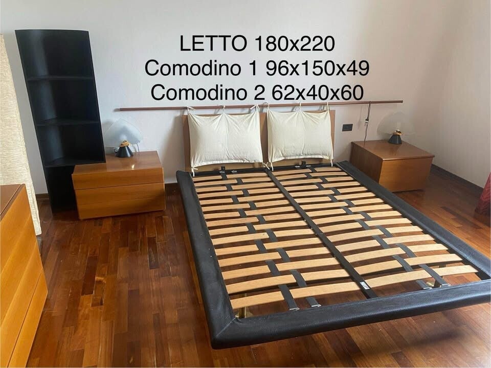 Letto matrimoniale  & comodini