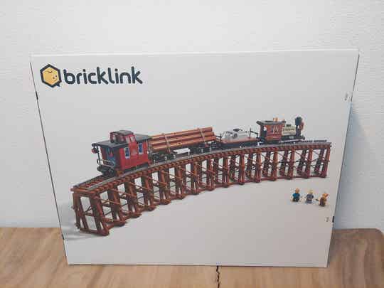 Lego Bricklink 910035 Houtspoorbaan