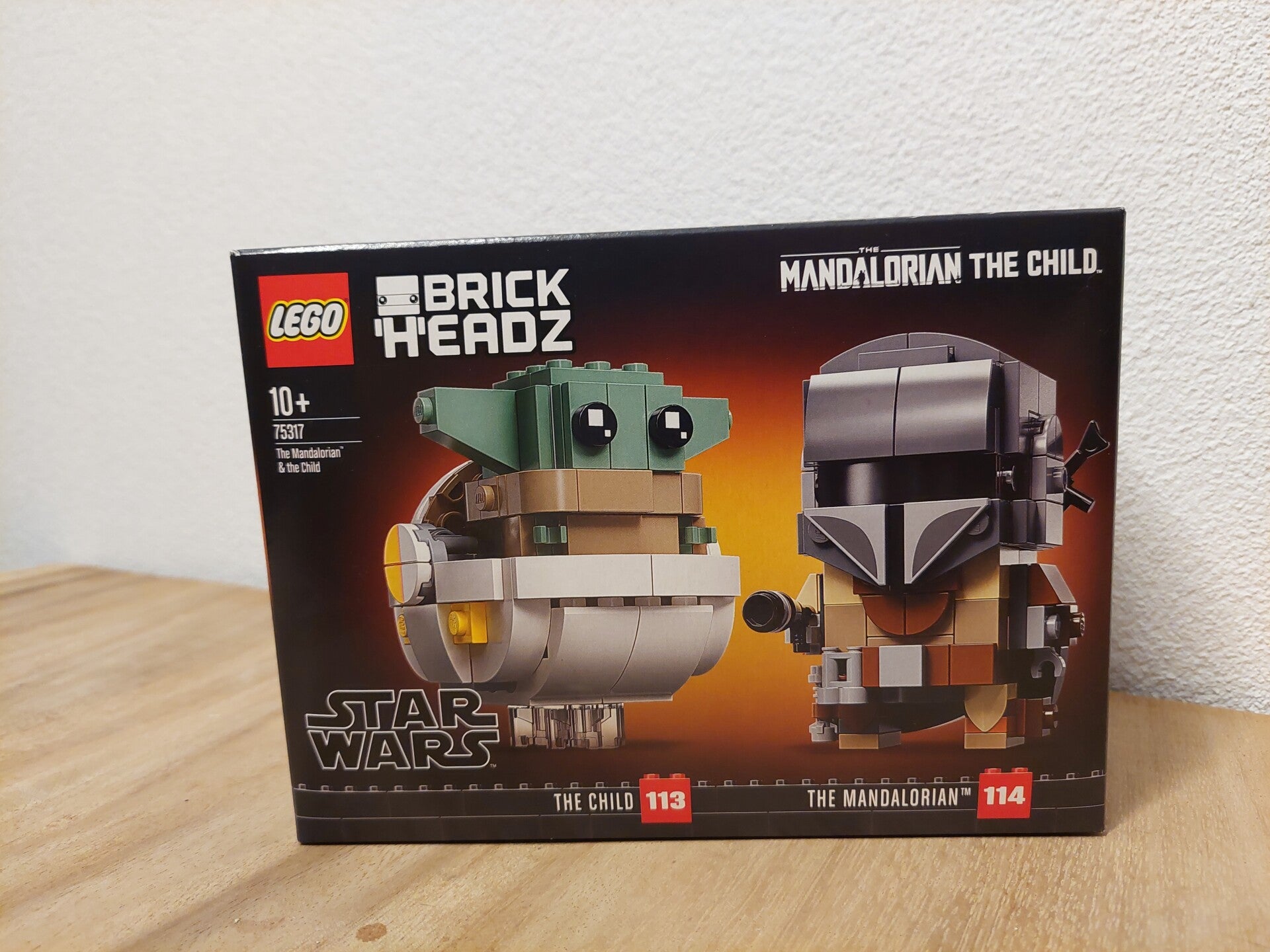 Lego Star Wars Brickheadz #75317 De Mandalorian en het Kind