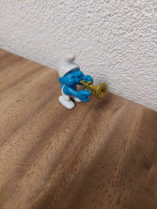 Peyo MuziekSmurf met trompet