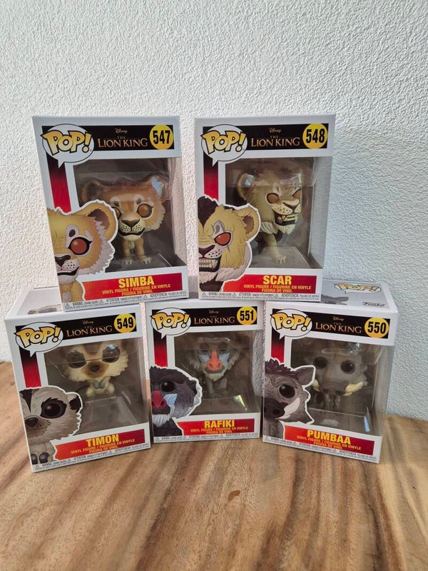 Funko POP! Disney de Leeuwenkoning collectie